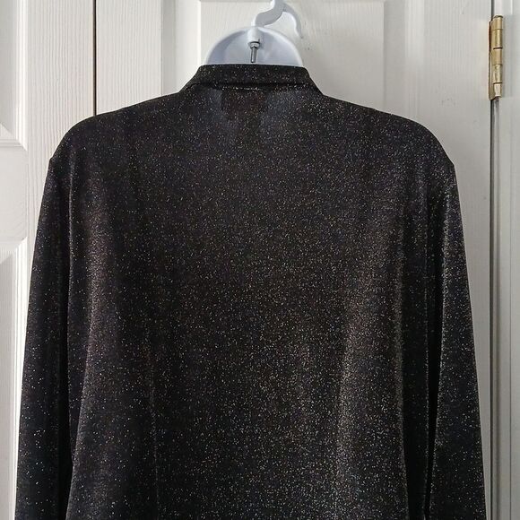 Coldwater Creek 2 pc tank blouse and jacket/button down blouse set Sz L NWOT - Picture 6 of 14